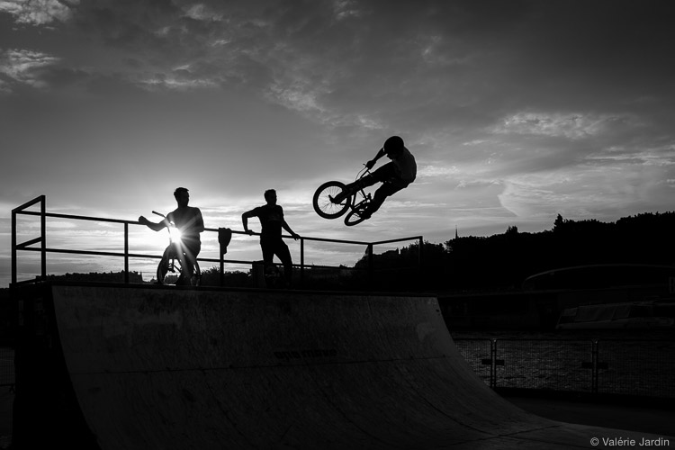 Street photography silhouettes